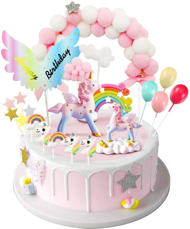▷ 1001 + ideas sobre cómo preparar una tarta unicornio  Tarta de unicornio,  Pastel de unicornio, Pastel de cumpleaños de unicornio